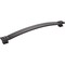 Jeffrey Alexander 12" Center-to-Center Brushed Oil Rubbed Bronze Square Delmar Appliance Handle 585-12DBAC - alternate 1